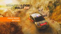 Sebastien Loeb Rally Evo Title Screen